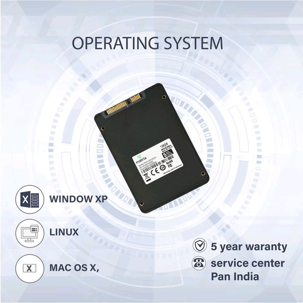 SATA SSD 128GB - Black