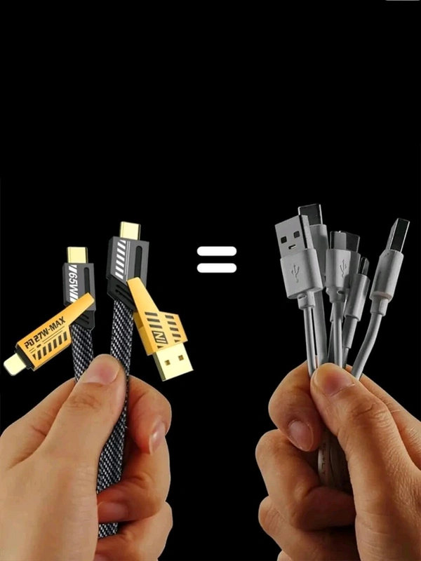 4 in1 Super Fast Charging Data Cable