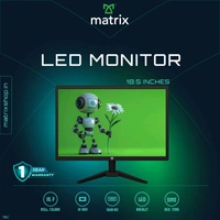 Matrix VisionLite 18.5" LED Monitor - Black, 18.5