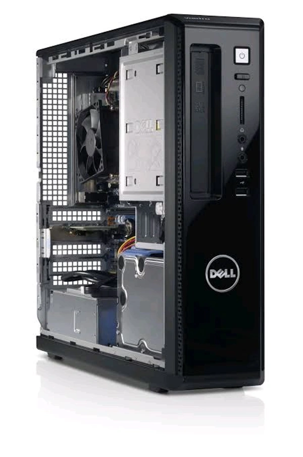 DELL Vostro 260s Intel® Core™ i3 i3-2120 8GB DDR3-SDRAM 256 GB SSD Windows 10 Professional PC Black (REFURBISHED) - Black