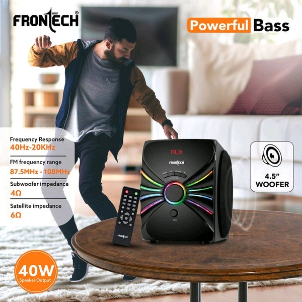 Frontech 2.1 Channel Bluetooth Speaker System (SW-0141)