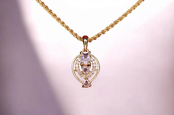 KISONA THE REWA PENDANT - FREESIZE, GOLD