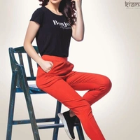 SM READYMADE GARMENT PRESENTS KIANA CIGARETTE COTTON XL SIZE PANTS A - 32 XL