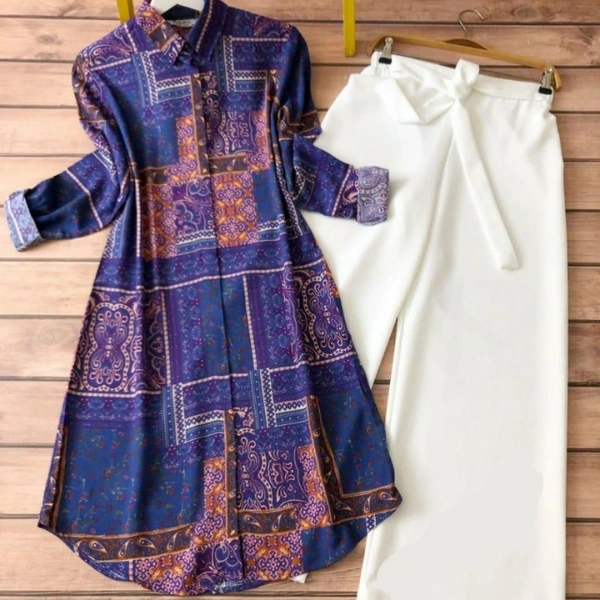 SM READYMADE GARMENT & CELEBRATION VOL 4 CELEBRATION VOL 4 COTTON TOP WITH PLAZO B26 MAY 2021 - M-38, L-40, XL-42, XXL-44, Multicolor