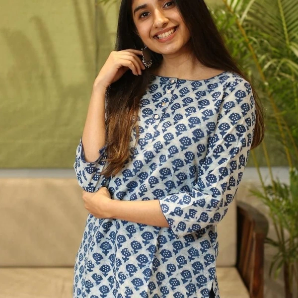 SM READYMADE GARMENT NEW LAUNCHING COTTON WESTERN B - Size :- M (38)L. (40)Xl. (42)Xxl. (44), Blue