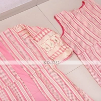 SM READYMADE GARMENT KD GEORGETTE WESTERN 1252 - Pink, SIZE - UP TO 42''