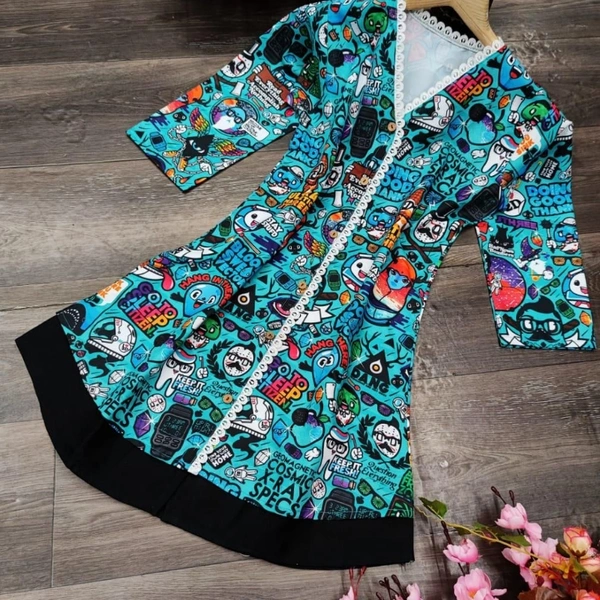 SM READYMADE GARMENT KRISHWA COTTON TOP WESTERN D - Blue, Light blue, Red, Green, Size :-M. (38)L. (40)Xl. (42)Xxl. (44)