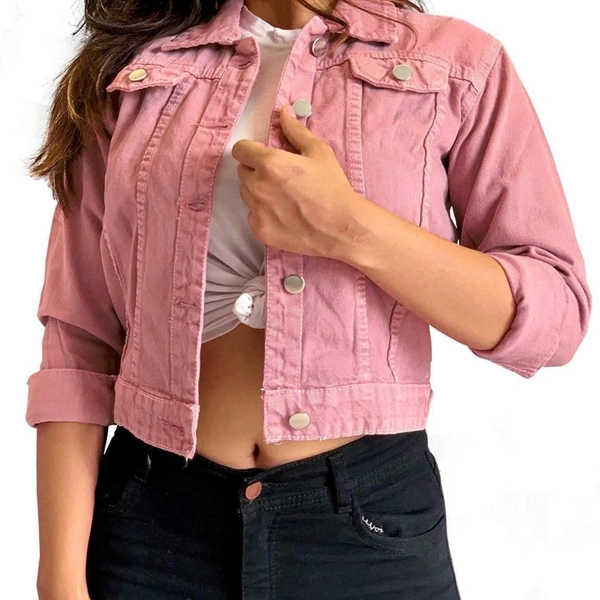 SM READYMADE GARMENT SWARA DENIM JACKETS B - Various Colour, Size - Free...28 to 32 inches
