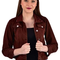 SM READYMADE GARMENT SWARA DENIM JACKETS B - Size - Free...28 to 32 inches, Various Colours
