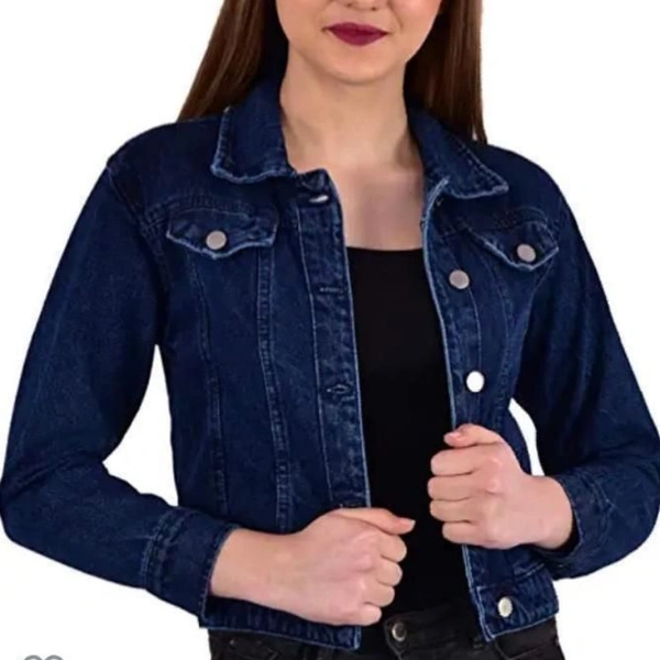 SM READYMADE GARMENT SWARA DENIM JACKETS B - Size - Free...28 to 32 inches, Various Colours