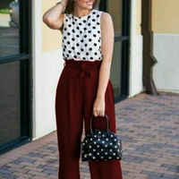 SM READYMADE GARMENT NEW HEAVY CREPE JUMPSUIT WESTERN D - Various Colours, Size :: S(36), M(38), L(40), XL(42), XXL(44).
