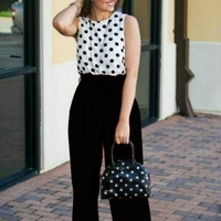 SM READYMADE GARMENT NEW HEAVY CREPE JUMPSUIT WESTERN D - Various Colours, Size :: S(36), M(38), L(40), XL(42), XXL(44).