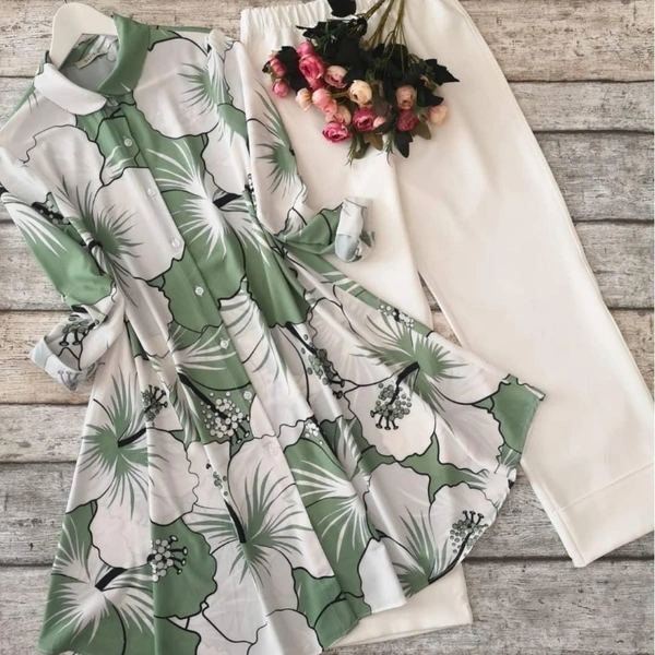 SM READYMADE GARMENT AMERICAN CREPE WESTERN WEAR A - Different Colours, Size - L-40,, XL-42XXL-44