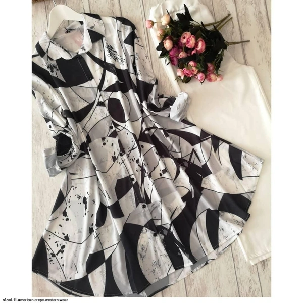 SM READYMADE GARMENT AMERICAN CREPE WESTERN WEAR A - Different colors, Size - L-40,, XL-42XXL-44