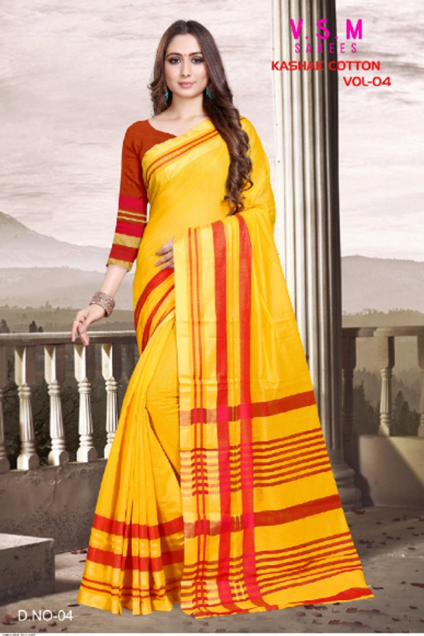 SM READYMADE GARMENT & V S M SAREES V S M SAREE KASHAK COTTON VOL 10 0