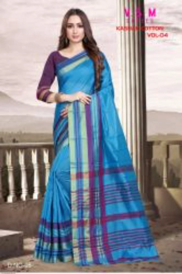 SM READYMADE GARMENT & V S M SAREES V S M SAREE KASHAK COTTON VOL 10 0