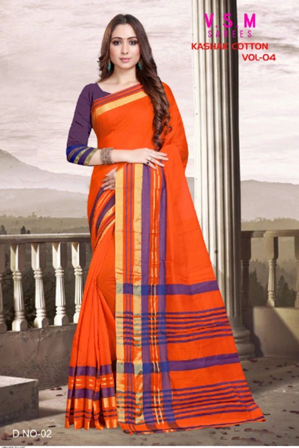 SM READYMADE GARMENT & V S M SAREES V S M SAREE KASHAK COTTON VOL 10 0