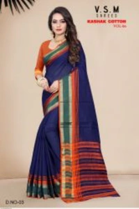 V S M SAREES V S M SAREE KASHAK COTTON VOL 10 0