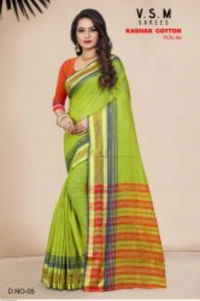 V S M SAREES V S M SAREE KASHAK COTTON VOL 10 0