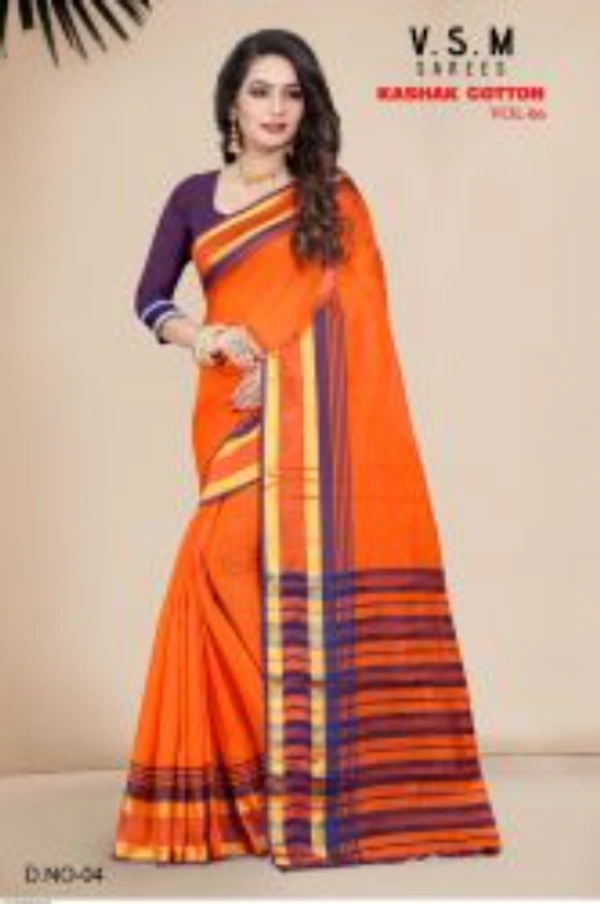 V S M SAREES V S M SAREE KASHAK COTTON VOL 10 0