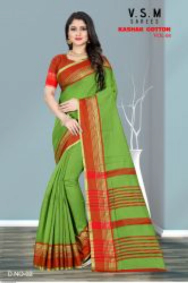 V S M SAREES V S M SAREE KASHAK COTTON VOL 10 0