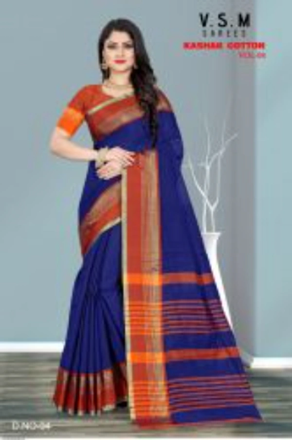 V S M SAREES V S M SAREE KASHAK COTTON VOL 10 0