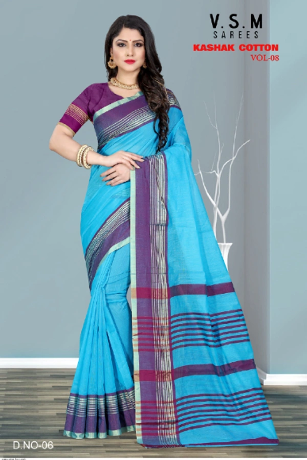 V S M SAREES V S M SAREE KASHAK COTTON VOL 10 0