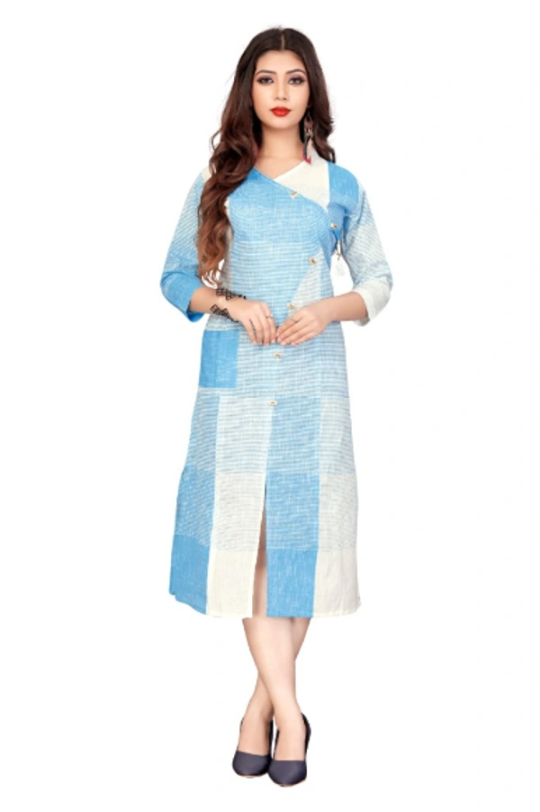 SM READYMADE GARMENT SUMMER SPECIAL FANCY STRAIGHT KURTI  - 1, 1, Red, XLL-44