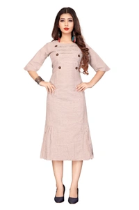 SM READYMADE GARMENT SUMMER SPECIAL FANCY STRAIGHT KURTI  - 1, 1, Red, XLL-44