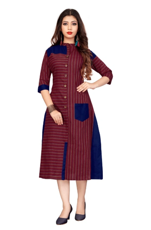 SM READYMADE GARMENT SUMMER SPECIAL FANCY STRAIGHT KURTI  - 1, 1, Red, XLL-44
