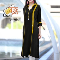 SM READYMADE GARMENT STRAIGHT FANCY TUSSELS KURTI  - 1, 1, Red, M (38)