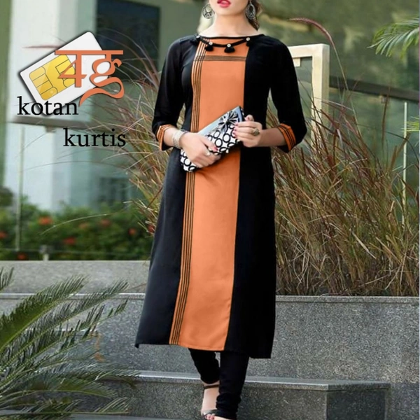 SM READYMADE GARMENT STRAIGHT FANCY TUSSELS KURTI  - 1, 1, Red, M (38)