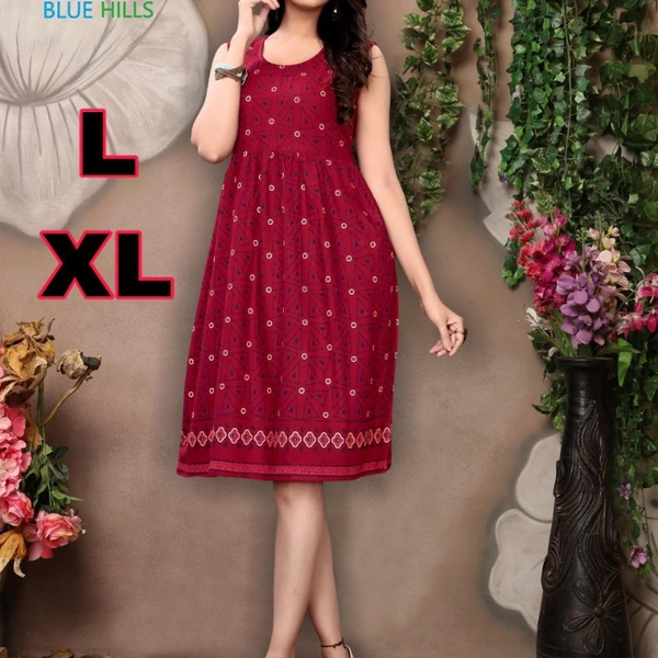 SM READYMADE GARMENT KNEE LENGTH FANCY KURTI - 1, 1, Grey, M (38)
