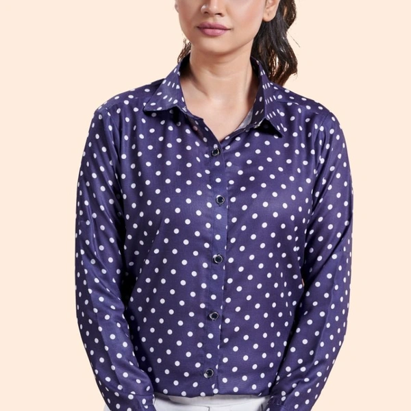 SM READYMADE GARMENT: HEAVY COTTON DESIGNER SHIRT A - 1, Bust Size :  L-40, White 2, 1