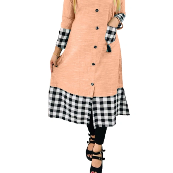 SM READYMADE GARMENT JARRA SELFIE KURTIS  - 4433, 6999, 1, 4, Red, XL (42)