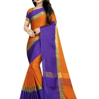 SM READYMADE GARMENT COTTON SILK SAREE - 5680, 7999, 20, 01, 12, Green & Pink