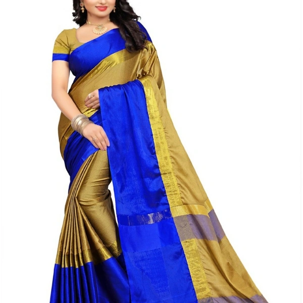 SM READYMADE GARMENT COTTON SILK SAREE - 5680, 7999, 20, 01, 12, Green & Pink