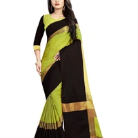 SM READYMADE GARMENT COTTON SILK SAREE - 5680, 6999, 01, 20, Blue & Pink, 12