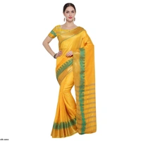 SM READYMADE GARMENT NEW COTTON AND BANARASI SILK SAREE O - Various, 01, 20