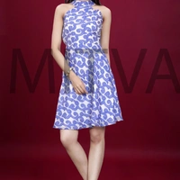 SM READYMADE GARMENT. SHIV COTTON MIDI WESTERN WEAR A - 01, 20, Green , M 38 