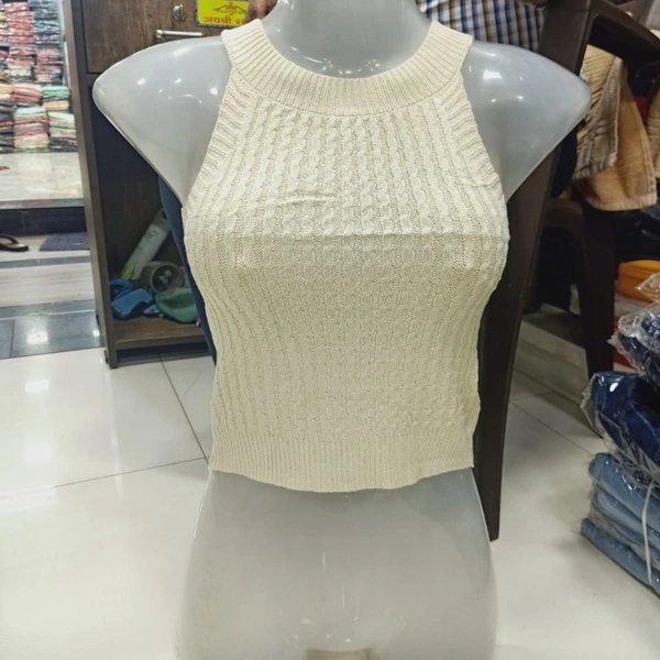 SM READYMADE GARMENT CROP TOPS VOL 1 COTTON TOP B - 1, 2, Red, 30 Bust