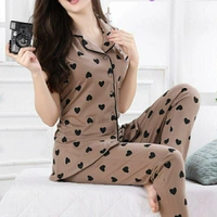SM READYMADE GARMENT. MYSIA HOSIERY PRINTED COLLAR NIGHT SUITS 5570B   - 1, Pink, L 40