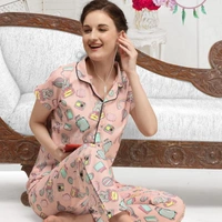 DREAM CATCHERS VOL 1 COTTON NIGHT WEAR - Blue, M 38, 20