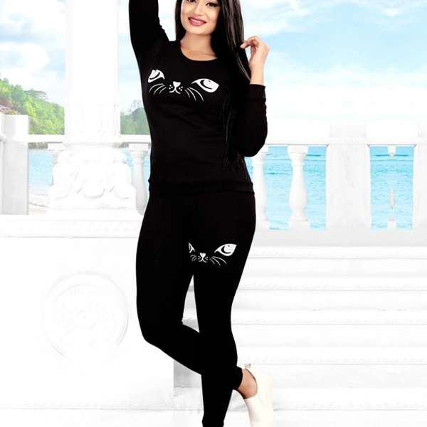 Billy 026 Cotton Track Suits - SIZE	:	S  (FREE SIZE)WAIST	:	26.0 - 34.0 (IN INCHES)BUST	:	26.0 - 34.0 (IN INCHES), 10, Grey, 5650