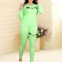 Billy 026 Cotton Track Suits - 5650, SIZE	:	S  (FREE SIZE)WAIST	:	26.0 - 34.0 (IN INCHES)BUST	:	26.0 - 34.0 (IN INCHES), Light red, 10