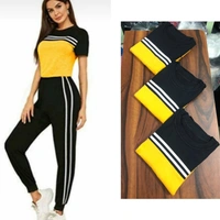 003 KIT KAT TRACKSUIT - 10, 	UP TO L  (FREE SIZE) WAIST	:	26.0 - 34.0 (IN INCHES)BUST	:	26.0 - 34.0 (IN INCHES), Green, 3894