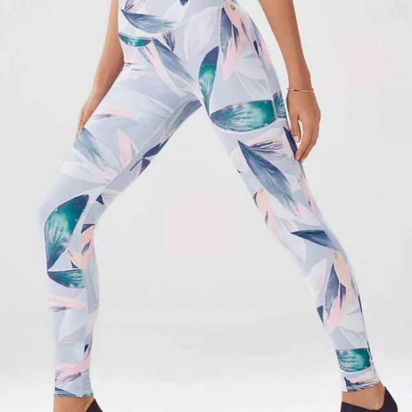 RACK CUM YOGA PANT VOL 2 IMPORTED BOTTOM B - Blue, 4, 36