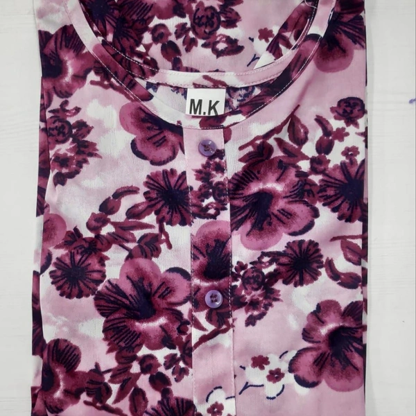 NEW DESIGN IMPORTED KURTI  - 1, XL-42,, Pink
