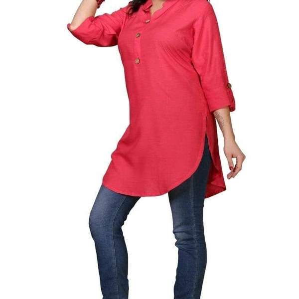 NX AMERICAN CREPE TOPS - Peach, 1, M (38)