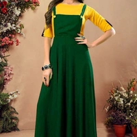 AK NEW FASHION RAYON WESTERN TOP - Yellow, 1, XLL-44
